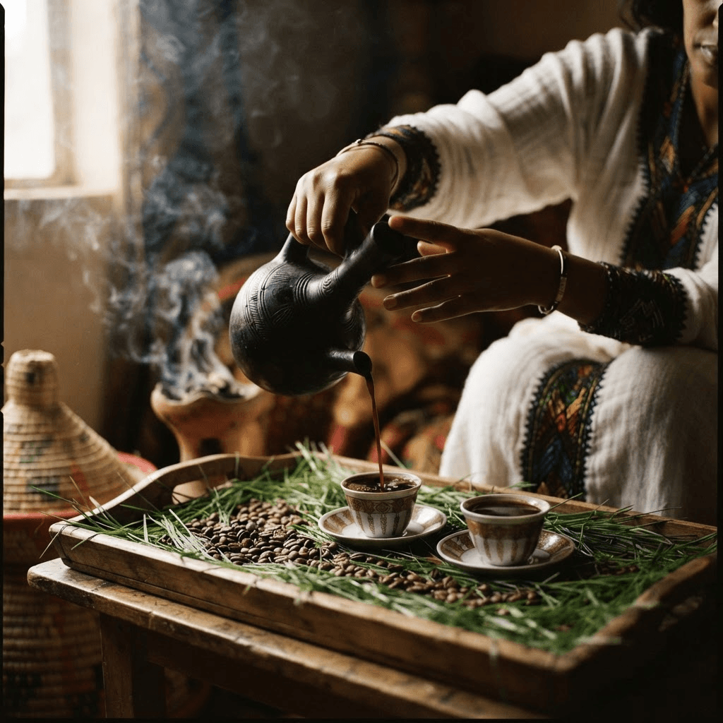 Coffee cupping & ceremony